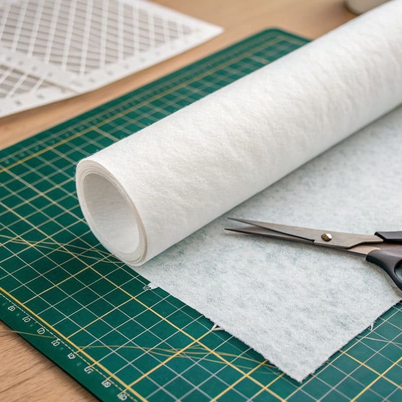 A close-up of a high-quality filter tape roll for environmental monitoring